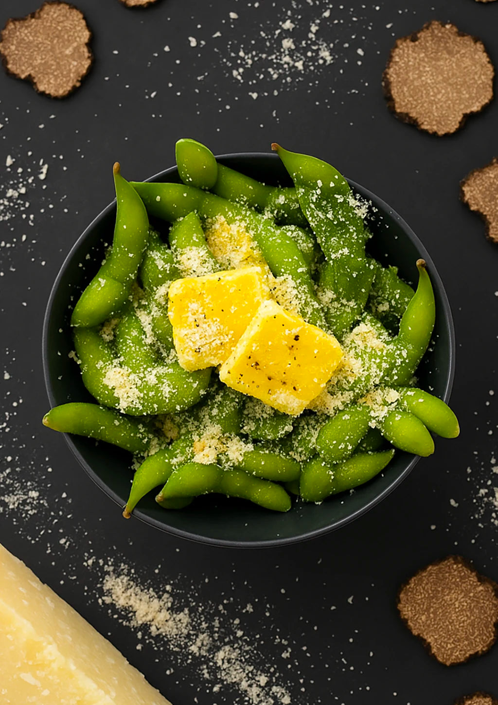 Edamame Trüffel Parmesan
