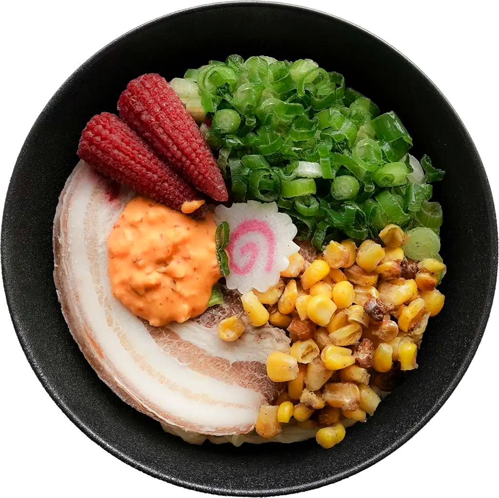 Die gleiche Ramen-Bowl tiefgekühlt