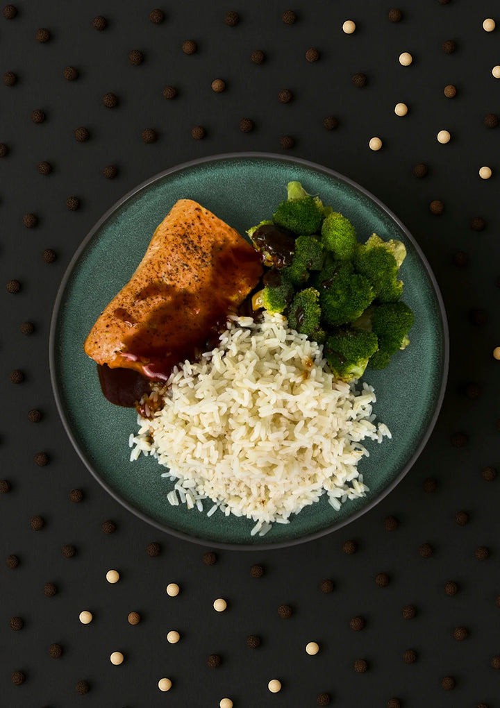 Teriyaki Lachs Donburi