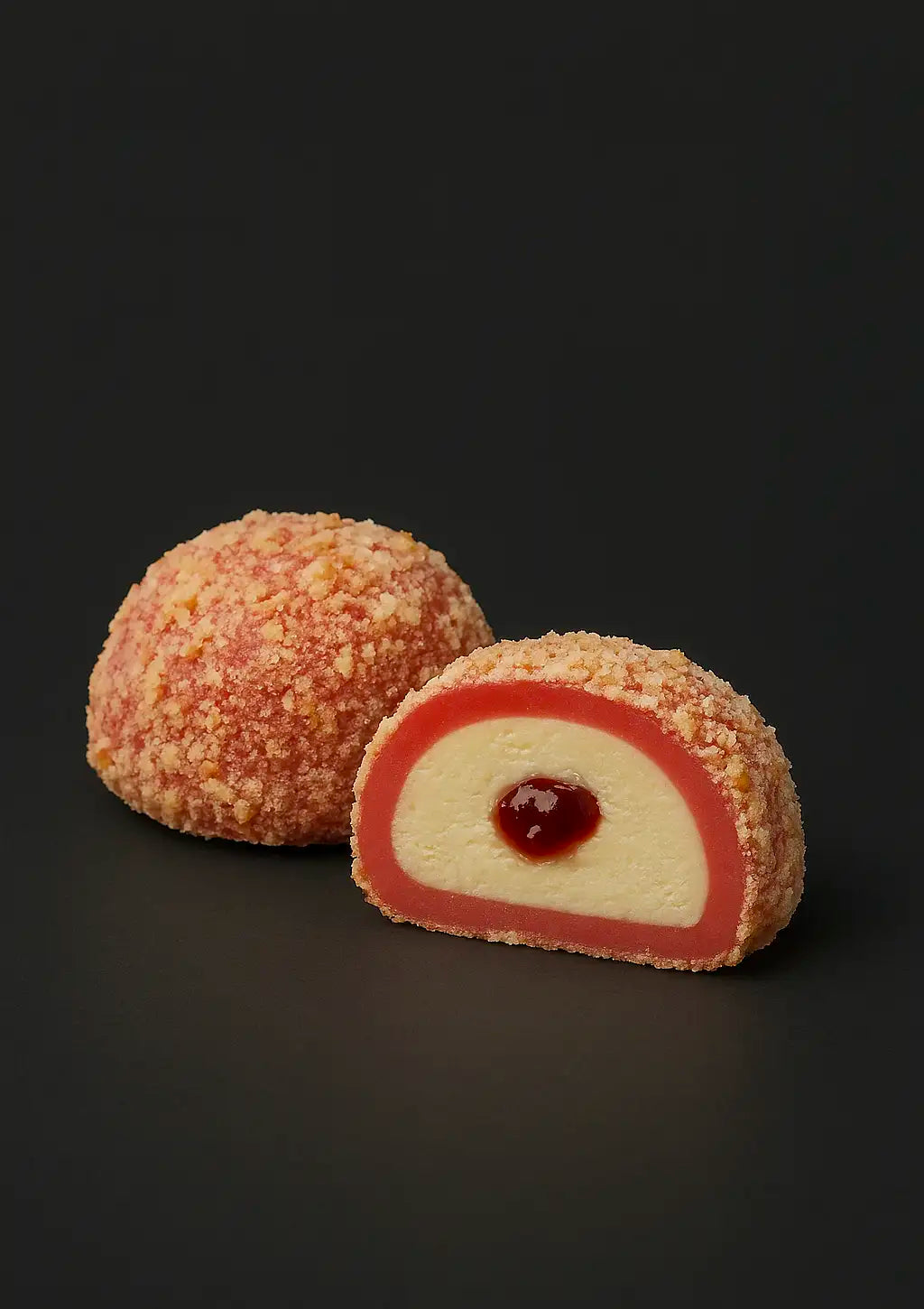 Mochi Strawberry Cheesecake